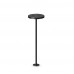 Pastatomas lauko šviestuvas PIK 160 H500 9W 3000K IP65 Black